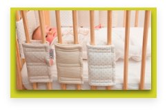  new invention ideas: bumpsters cot bars padding 