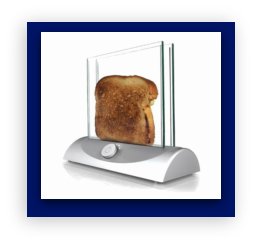  new invention ideas:  Clear walls toaster